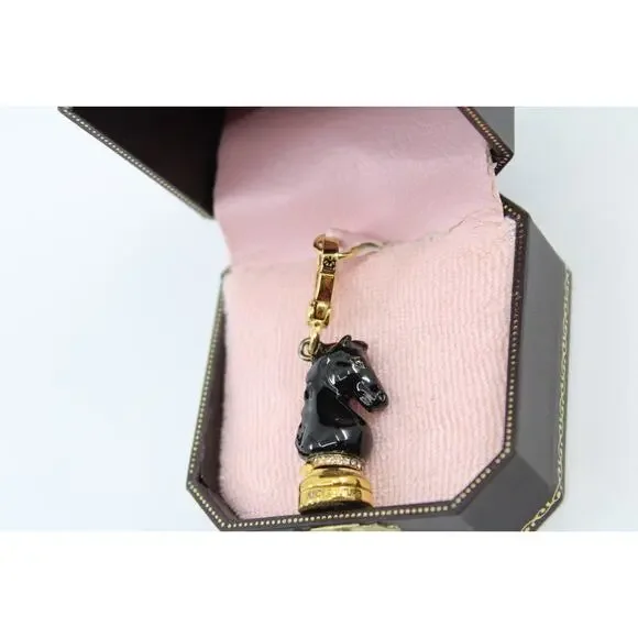 A7 New In Box JUICY COUTURE Chess KNIGHT Piece Charm YJRU1831 Rare Collectible - Picture 6 of 6